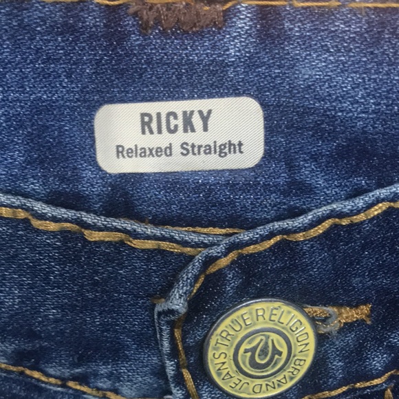COPY - Ricky Straight leg true religion men NWT Jeans - Picture 3 of 13